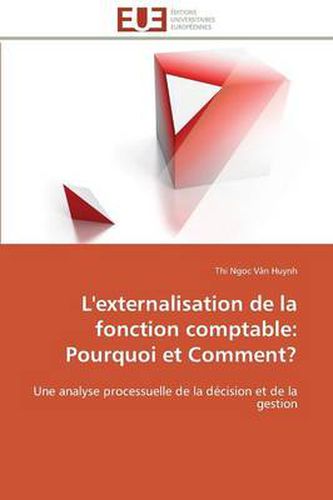 Cover image for L'Externalisation de la Fonction Comptable
