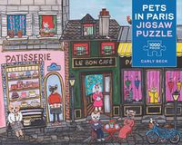 Cover image for Pets in Paris 1,000-Piece Jigsaw Puzzle