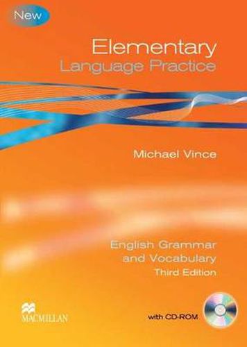 Cover image for Language Practice Elementary Student's Book with key Pack 3rd Edition