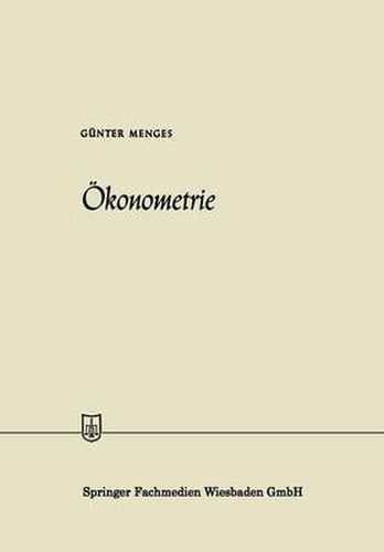 Cover image for OEkonometrie