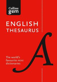 Cover image for English Gem Thesaurus: The World's Favourite Mini Thesaurus