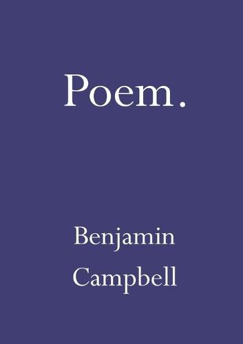 Cover image for Poem