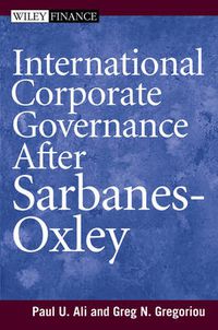 Cover image for International Corporate Governance Under Sarbanes-Oxley