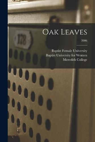 Cover image for Oak Leaves [electronic Resource]; 2006