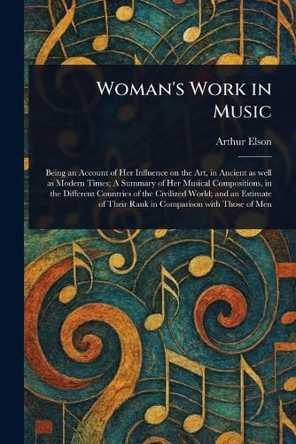 Cover image for Woman's Work in Music