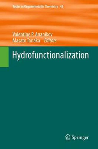 Cover image for Hydrofunctionalization