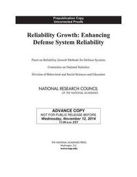 Cover image for Reliability Growth: Enhancing Defense System Reliability