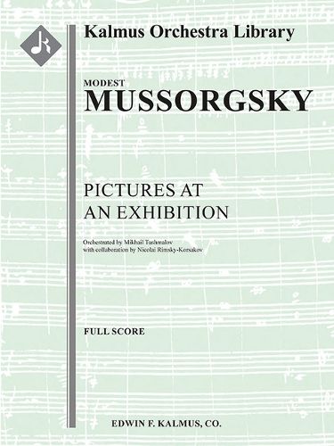 Cover image for Pictures at an Exibition [Excerpts]: Parts