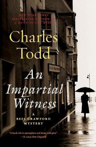 Cover image for An Impartial Witness: A Bess Crawford Mystery