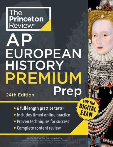 Cover image for Princeton Review AP European History Premium Prep, 24th Edition