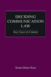 Cover image for Deciding Communication Law: Key Cases in Context