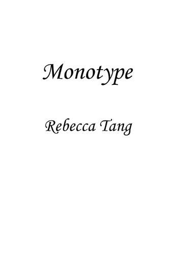 Cover image for Monotype