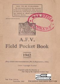 Cover image for A.F.V. Field Pocket Book 1942