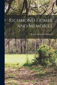 Cover image for Richmond Homes and Memories