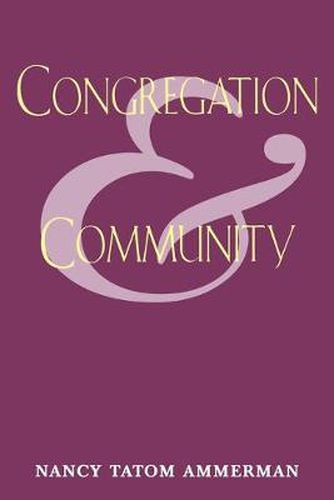 Cover image for Congregation and Community