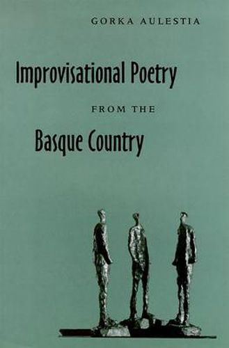 Cover image for Improvisational Poetry From The Basque Country