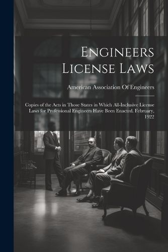 Cover image for Engineers License Laws