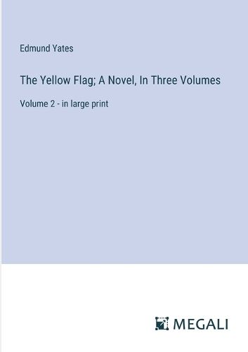 Cover image for The Yellow Flag; A Novel, In Three Volumes