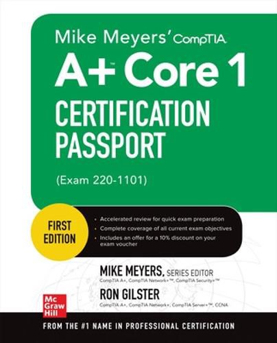 Cover image for Mike Meyers' CompTIA A+ Core 1 Certification Passport (Exam 220-1101)