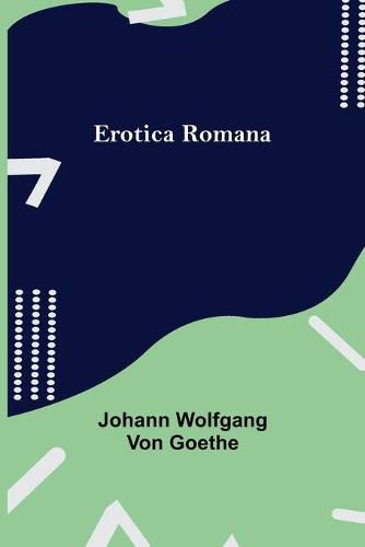 Cover image for Erotica Romana