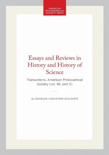 Cover image for Essays and Reviews in History and History of Science