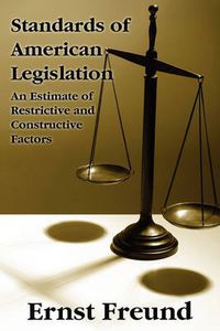 Cover image for Standards of American Legislation