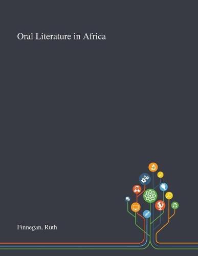 Cover image for Oral Literature in Africa