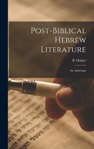 Cover image for Post-Biblical Hebrew Literature