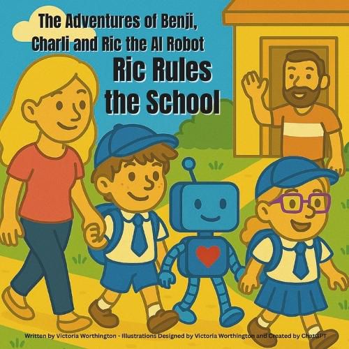 Cover image for The Adventures of Benji, Charli and Ric the AI Robot