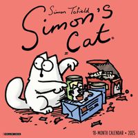 Cover image for Simon's Cat 2025 12 X 12 Wall Calendar