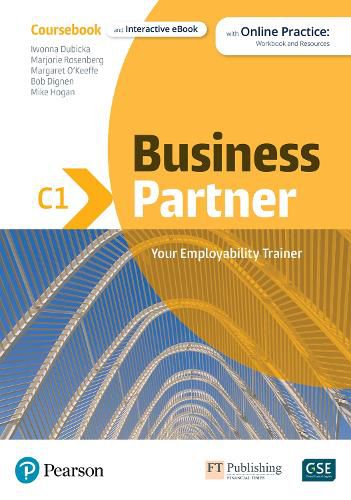 Cover image for Business Partner C1 Coursebook & eBook with MyEnglishLab & Digital Resources