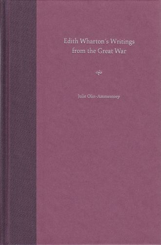 Cover image for Edith Wharton's Writings from the Great War