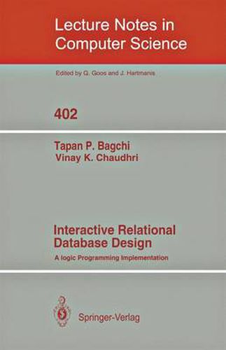 Cover image for Interactive Relational Database Design: A Logic Programming Implementation