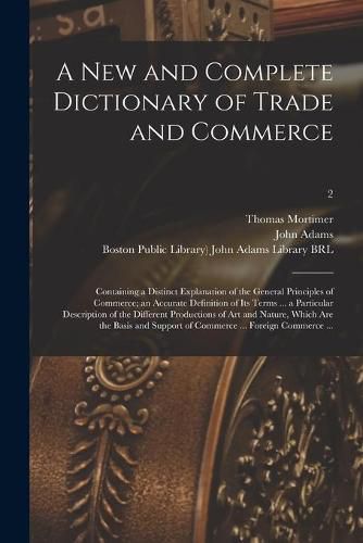 Cover image for A New and Complete Dictionary of Trade and Commerce