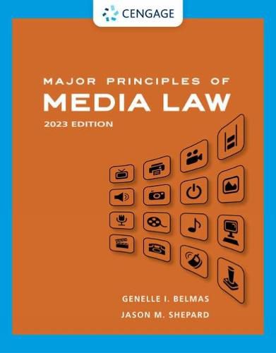 Cover image for Major Principles of Media Law, 2023