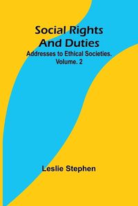 Cover image for Social Rights And Duties