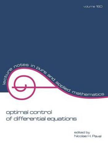 Cover image for Optimal Control of Differential Equations: A Festschrift in Honor of Constantin Corduneanu