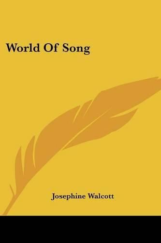 Cover image for World of Song