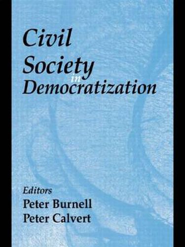 Cover image for Civil Society in Democratization