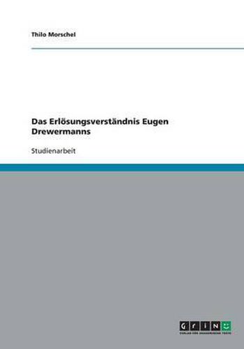 Cover image for Das Erloesungsverstandnis Eugen Drewermanns