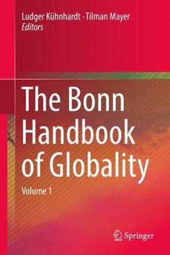 Cover image for The Bonn Handbook of Globality: Volume 1