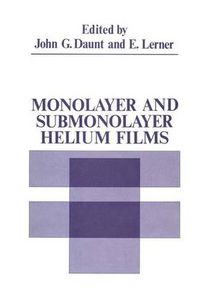 Cover image for Monolayer and Submonolayer Helium Films