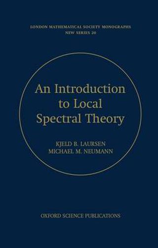 Cover image for Introduction to Local Spectral Theory