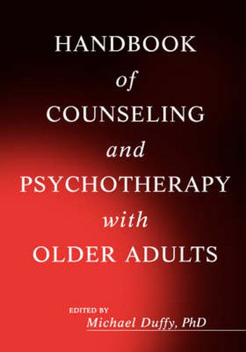 Handbook of Counselling and Psychotherapy with Older Adults