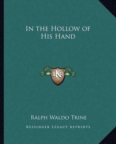 Cover image for In the Hollow of His Hand