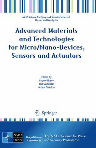 Cover image for Advanced Materials and Technologies for Micro/Nano-Devices, Sensors and Actuators