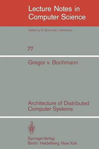 Cover image for Architecture of Distributed Computer Systems