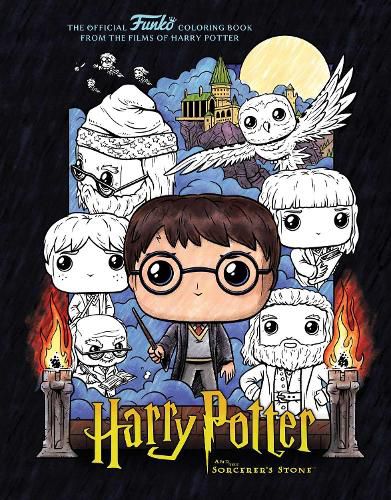 Cover image for Funko Pop! Harry Potter and the Sorcerer's Stone: The Official Coloring Book
