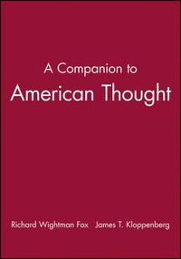 Cover image for A Companion to American Thought