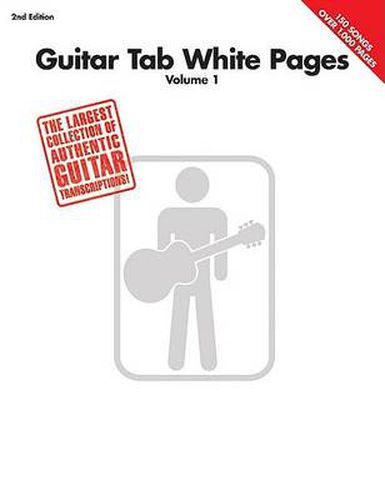 Cover image for Guitar Tab White Pages - Volume 1 - 2nd Edition